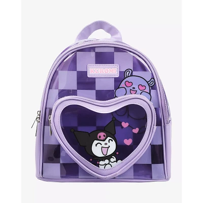 Kuromi Hearts Mini Backpack - The Adventures of Hello Kitty & Friends