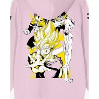 Pink Dragon Ball Z Hoodie