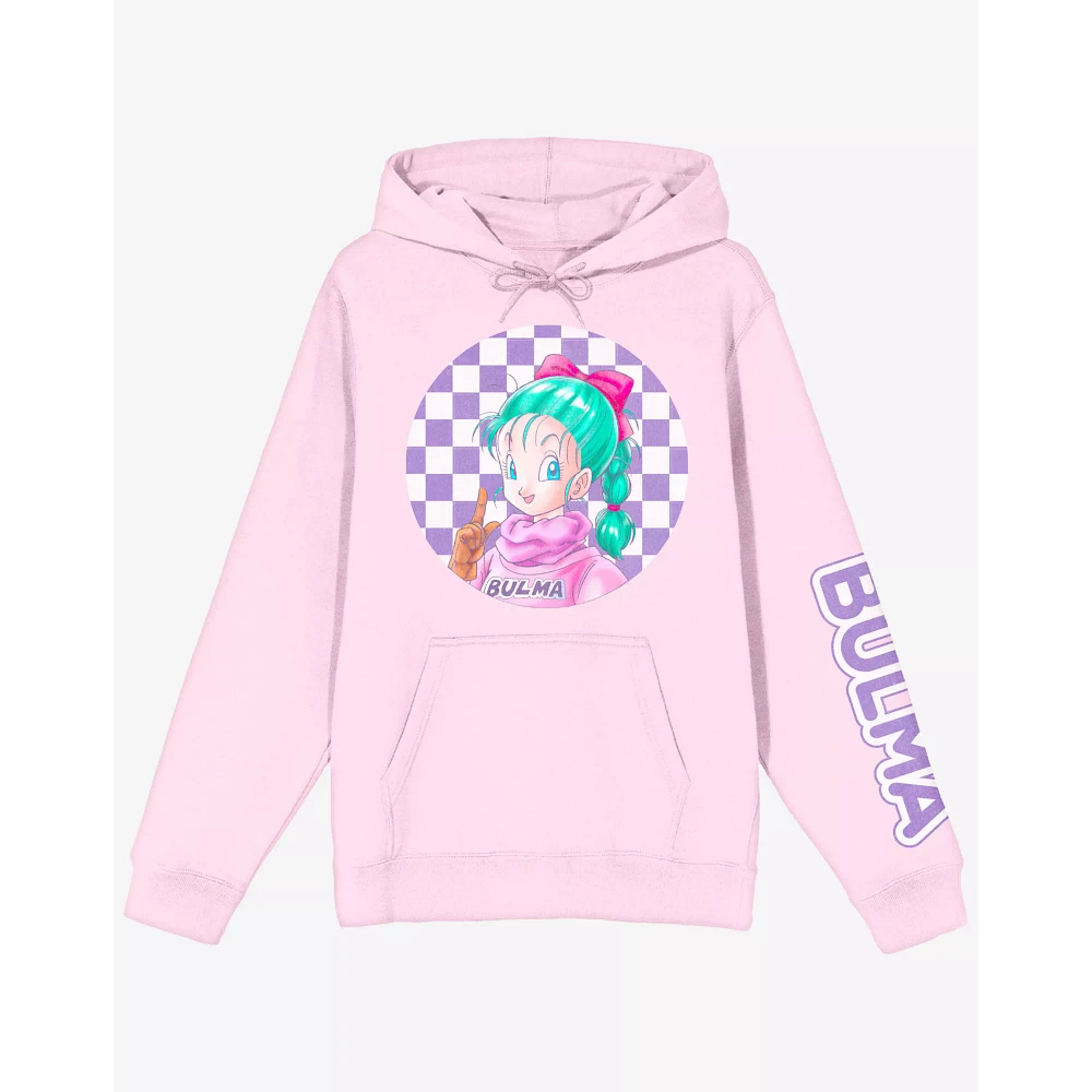 Pink Bulma Hoodie - Dragon Ball Z
