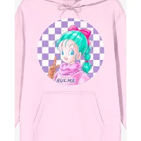 Pink Bulma Hoodie - Dragon Ball Z