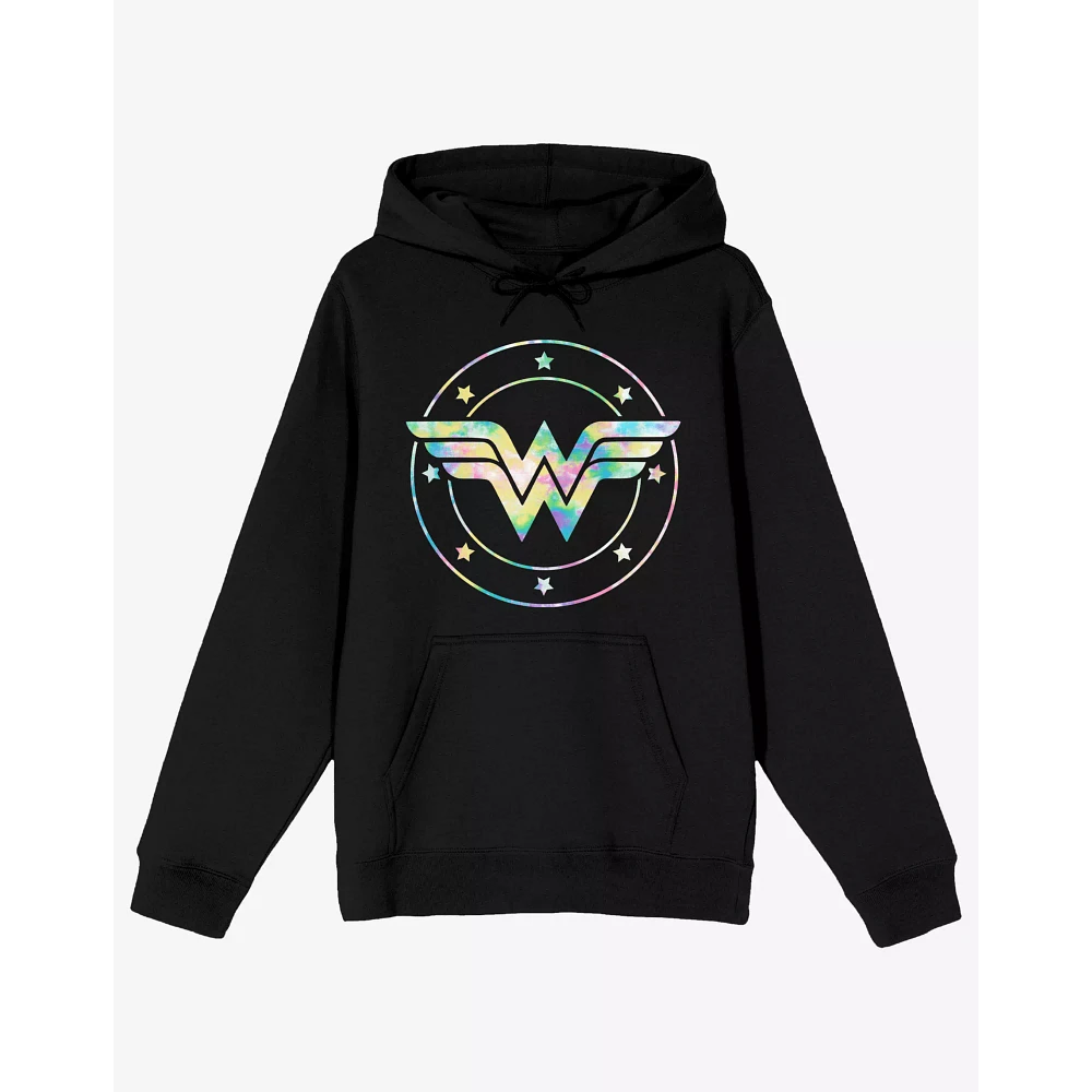 Wonder Woman Tie-Dye Logo Hoodie - DC