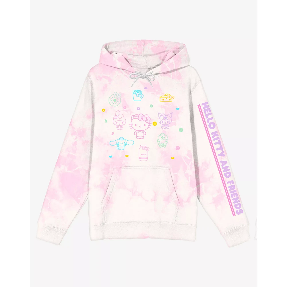 Hello Kitty & Friends Tie Dye Hoodie