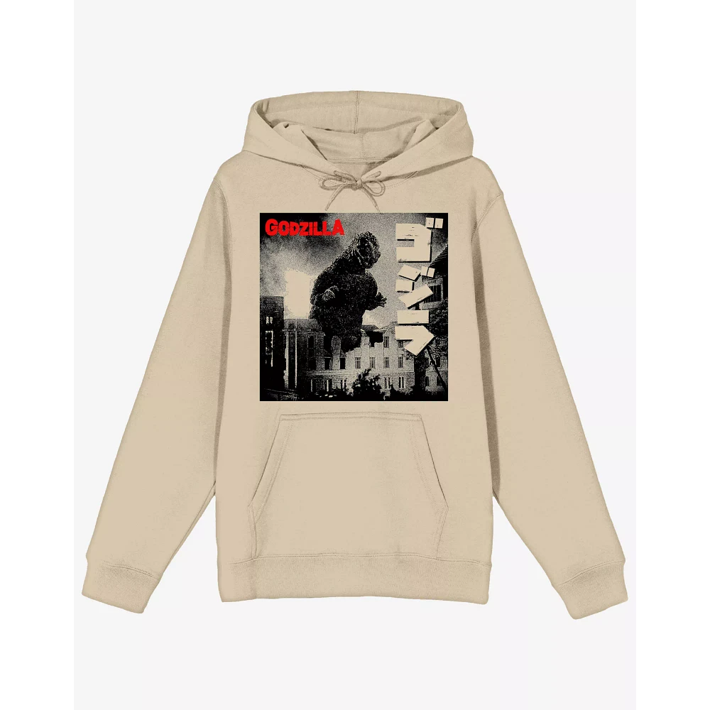 Beige Godzilla Hoodie