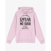 Pink I Solemnly Swear That Am up to No Good Hoodie - Harry Potter