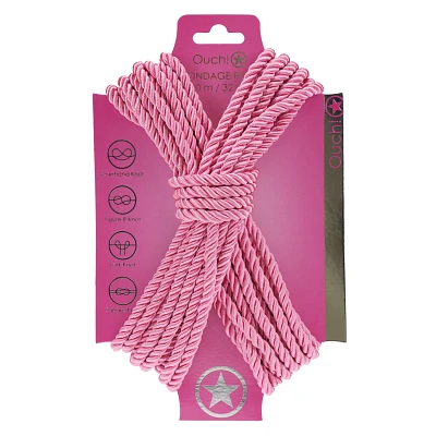 Ouch Pink Bondage Rope