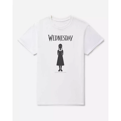 White Wednesday Silhouette T Shirt