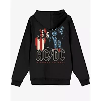 ACDC American Flag Zip Hoodie