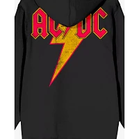 ACDC Band Logo Zip Hoodie