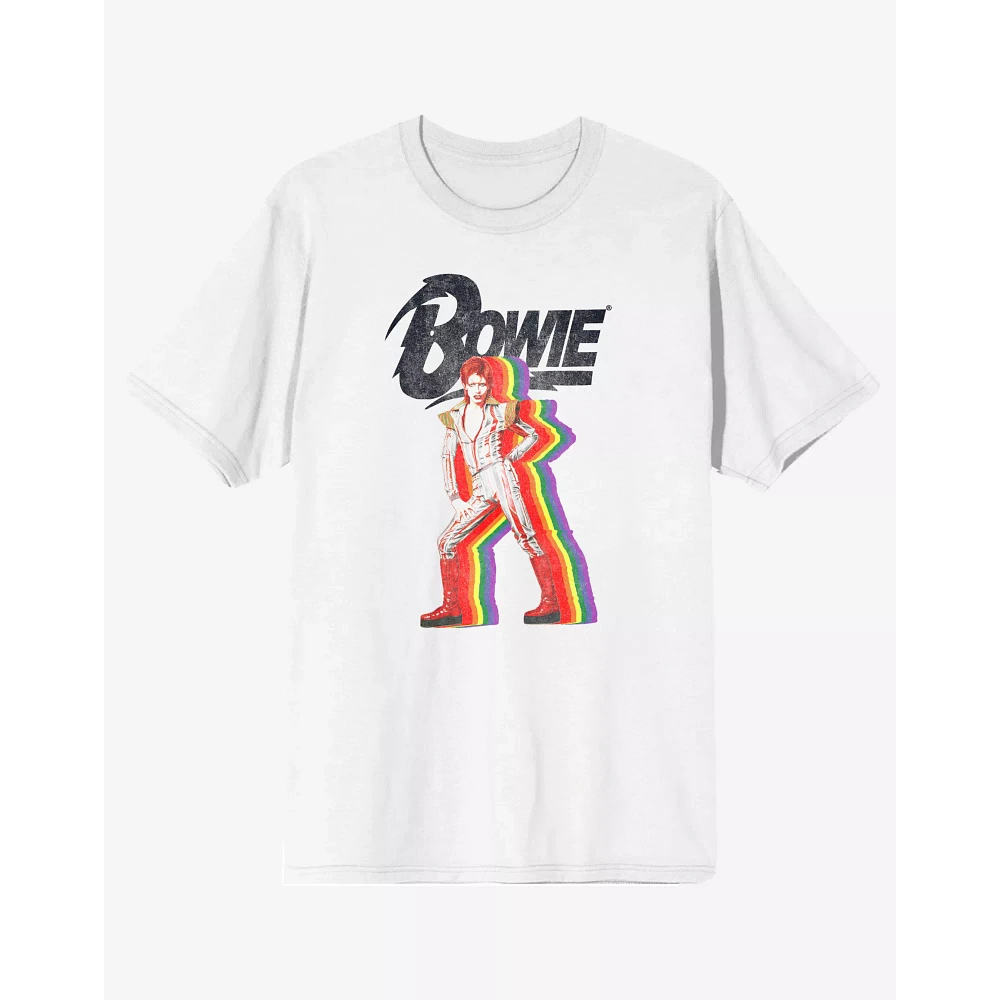 Rainbow Ziggy Stardust T Shirt - David Bowie