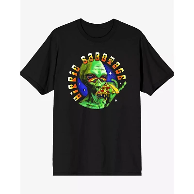 Hippie Sabotage Alien Pizza T Shirt