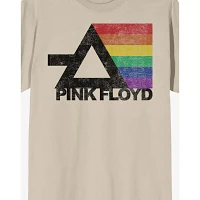 Minimalist Dark Side of the Moon T Shirt - Pink Floyd