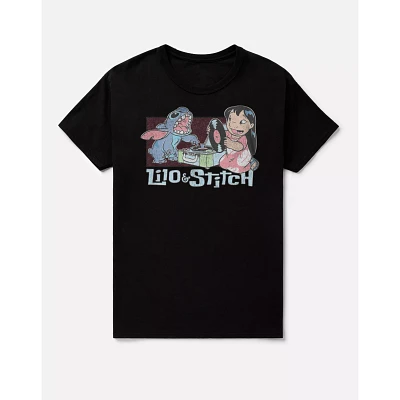 Lilo & Stitch Record Player T Shirt