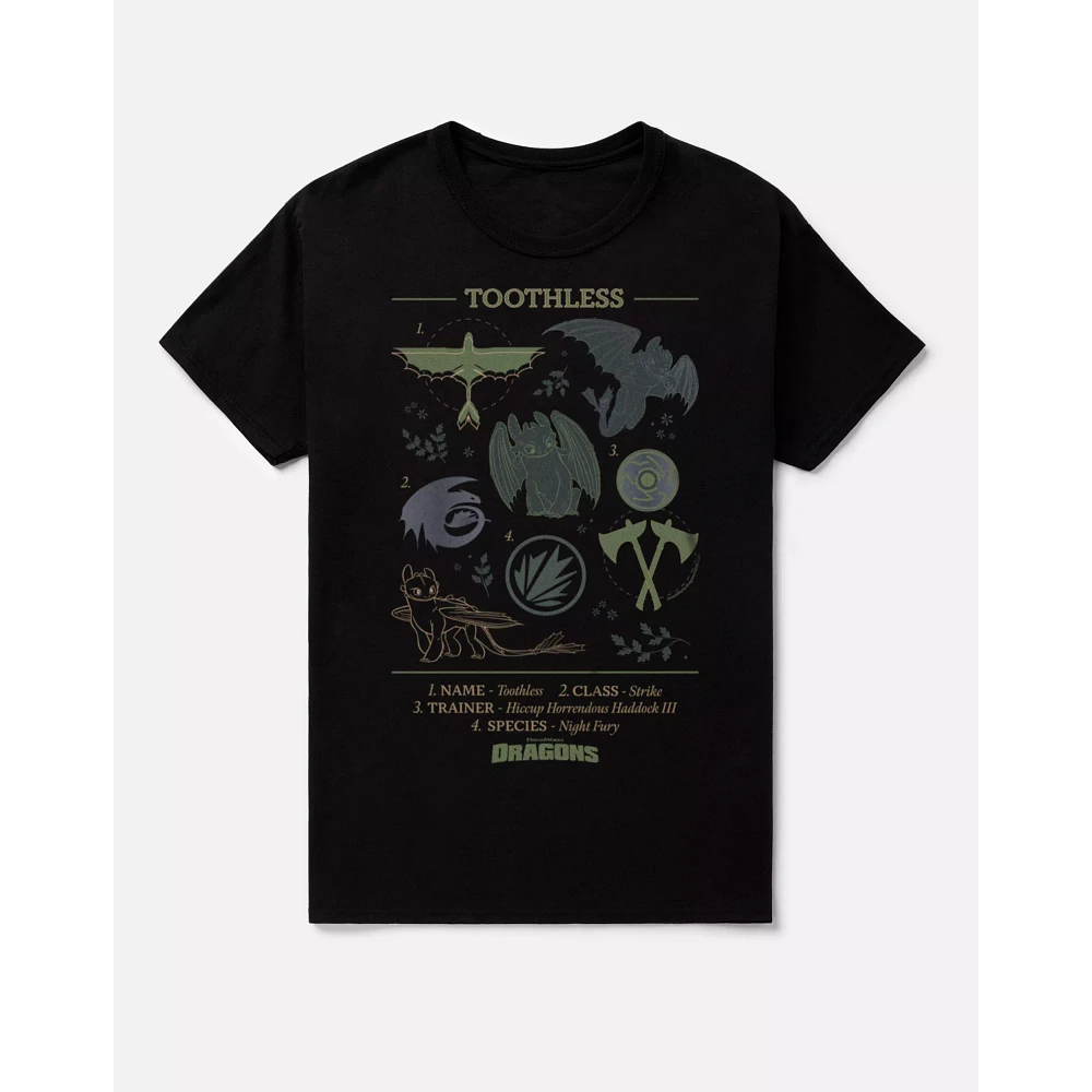 Toothless T Shirt - How to Train Your Dragon