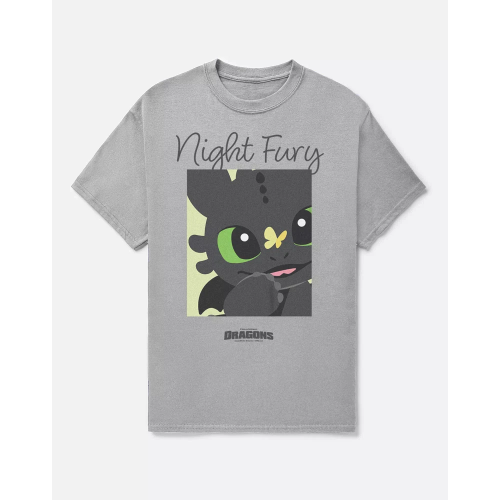Night Fury T Shirt - How to Train Your Dragon