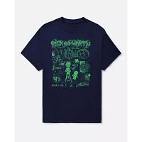Rick and Morty Blueprint T Shirt
