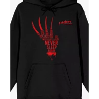 Never Sleep Again Hoodie - A Nightmare on Elm Street