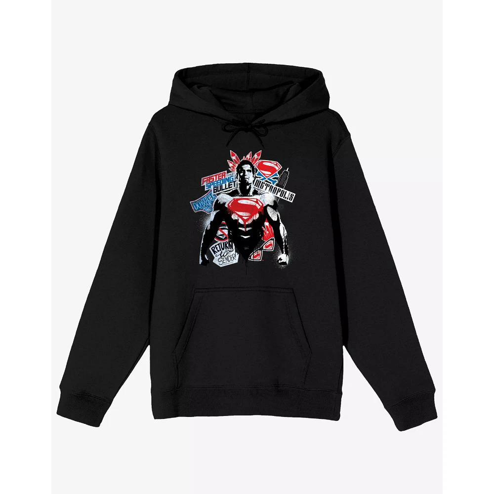 Superman Collage Hoodie