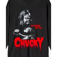 My Friends Call Me Chucky Long Sleeve T Shirt