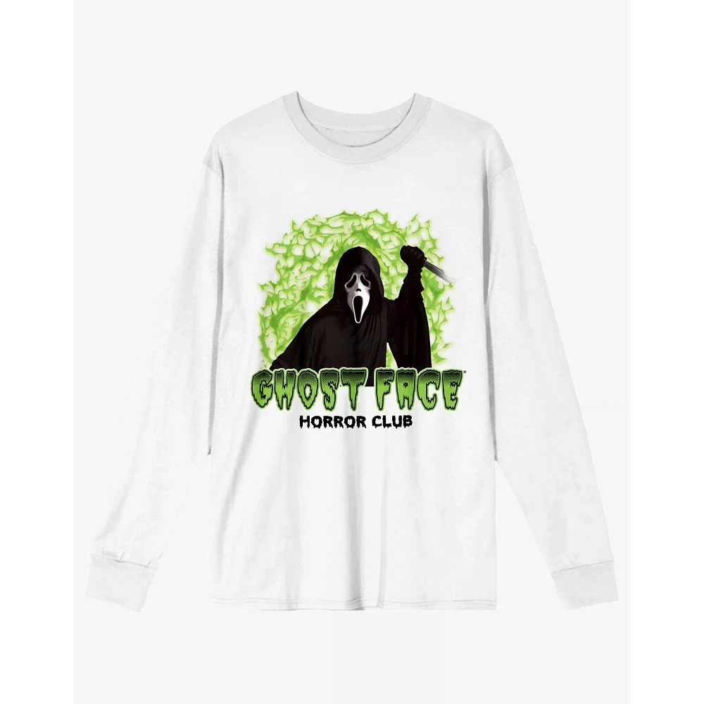 Ghost Face Horror Club Long Sleeve T Shirt