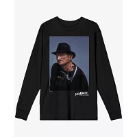 Freddy Krueger Portrait Long Sleeve T Shirt - A Nightmare on Elm Street
