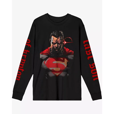 Last Son of Krypton Long Sleeve T Shirt - Superman