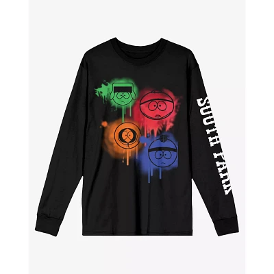 South Park Graffiti Long Sleeve T Shirt