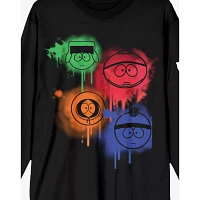 South Park Graffiti Long Sleeve T Shirt