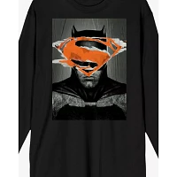 Batman vs Superman Long Sleeve T Shirt
