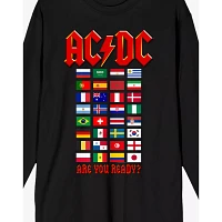 ACDC World Tour Long Sleeve T Shirt
