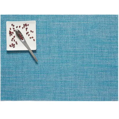 Chilewich Boucle Placemats Turquoise