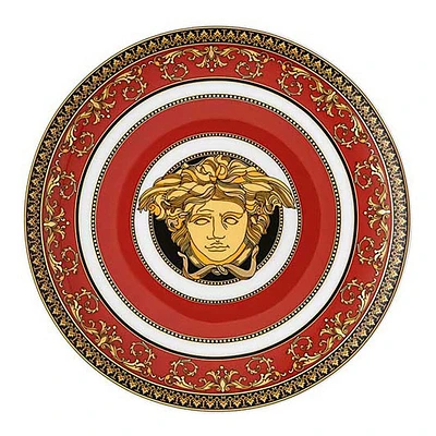 Versace Medusa Red Modern B&B Plate