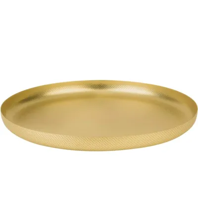 Alessi Extra Ordinary Metal Brass Tray with Texture