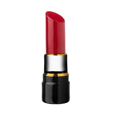 Kosta Boda Glass Art Object Make Up Lipstick