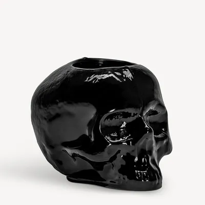 Kosta Boda Still Life Votive Black