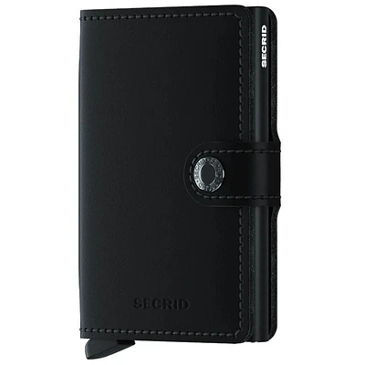 Secrid Miniwallet Matte Black-Black