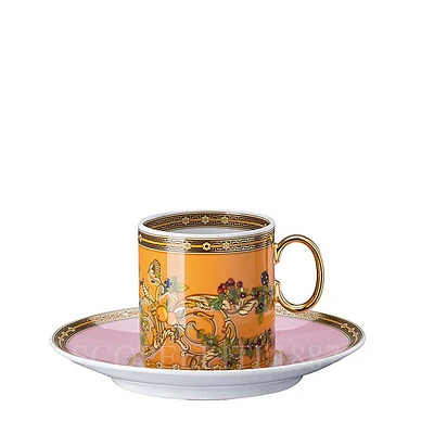 Versace Le jardin de Espresso Cup and Saucer