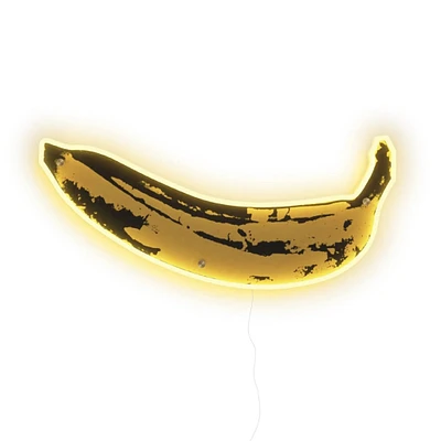 LED Neon Art Work Banana by Andy Warhol