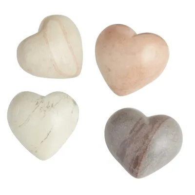 Kisii Soapstone Hearts