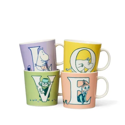 Moomin Mug Alphabet