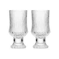 Iittala Ultima Thule Goblet Glass, Set of 2