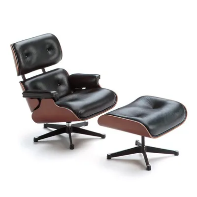 Vitra Miniature Lounge Chair & Ottoman (1956)