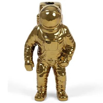 Seletti Cosmic Dinner Starman Vase Gold