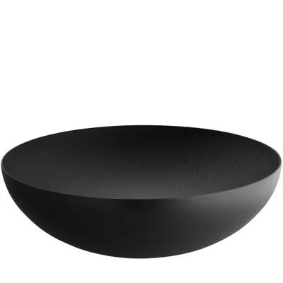 Alessi Double Bowl Black