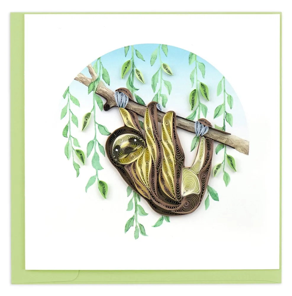 Greeting Card Sloth