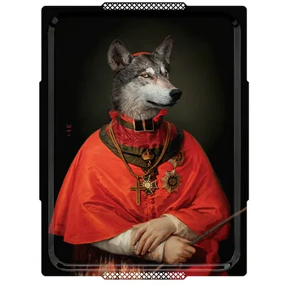 iBride Surreal Art Mural Tray Le Loup