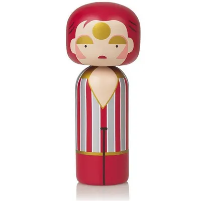 Lucie Kaas Kokeshi Doll - Ziggy - The Stardust