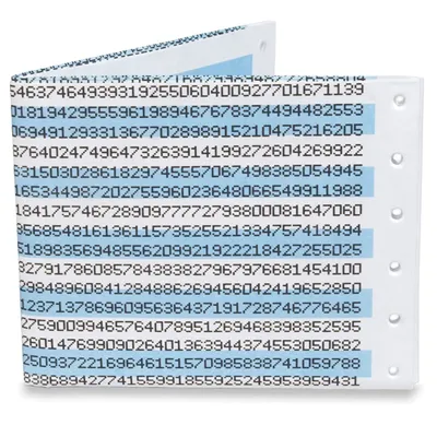 Mighty Tyvek Wallet Dot Matrix Pi