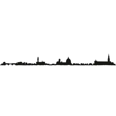 The Line City Skyline Silhouette Florence