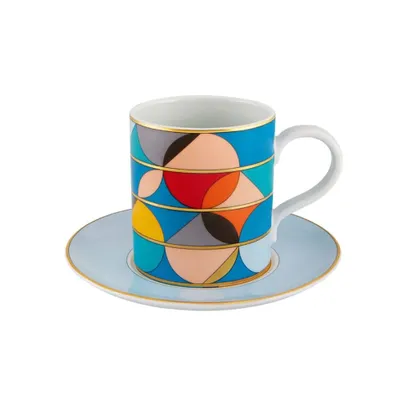 Vista Alegre Futurismo Teacup and Saucer