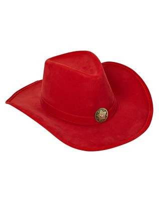 Red Western Cowboy Hat